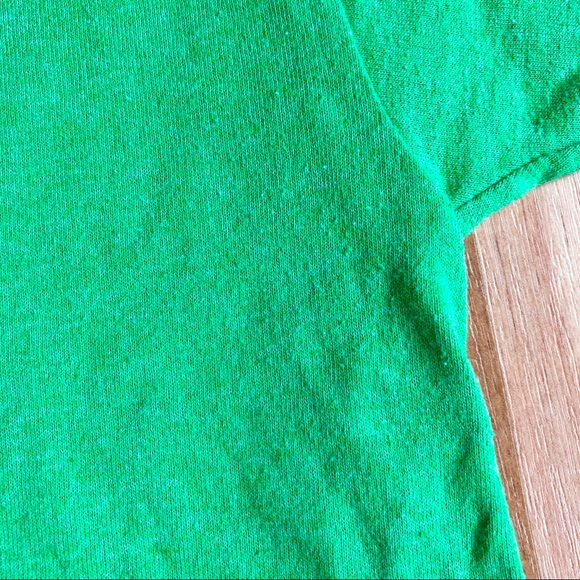 JERZEES Tee Shirt OPTIMISTS SPECIAL PEOPLE Green Large Men’s UNISEX - Picture 10 of 15